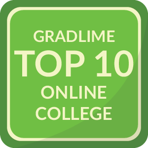 Top 10 Online College Badge